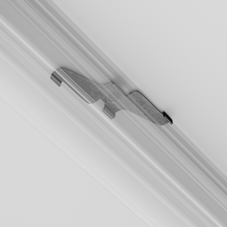 Componente pentru sistem de șină cu montaj pe suprafață Accesorii pentru șine Exility, Metal Negru, Maytoni TRA034HS-21B [1]