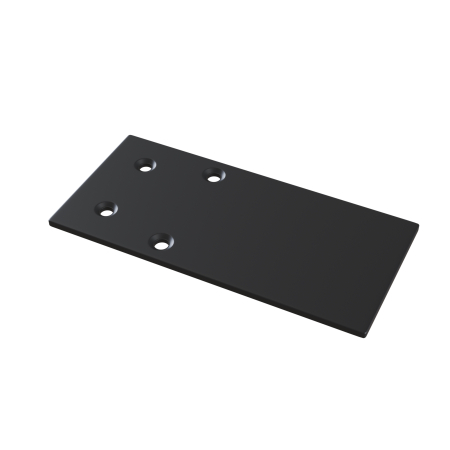 Accesorii - Componente pentru sistem de șină cu montaj pe suprafață Accesorii pentru șine S35, Aluminiu Negru, Maytoni TRA004EC-21B