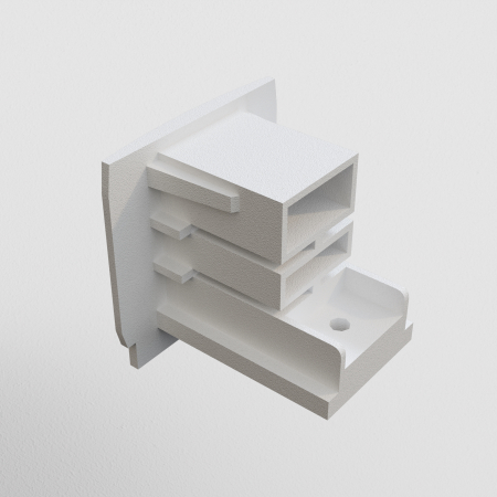 Componente pentru sistem de șină cu montaj pe suprafață Accesorii pentru șine Trinity, Plastic Alb, Maytoni TRA005EC-31W [2]