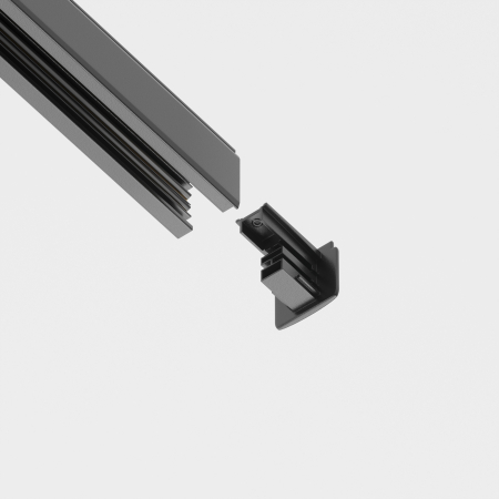 Componente pentru sistem de șină cu montaj pe suprafață Accesorii pentru șine Trinity, Plastic Negru, Maytoni TRA005EC-31B [5]