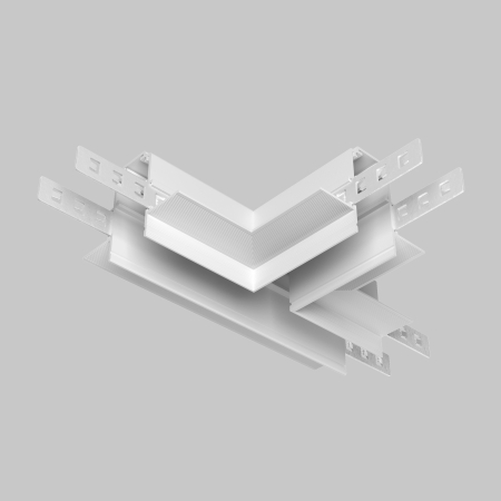 Componente sistem de șine încastrate Accesorii pentru șine Exility, Aluminiu Alb, Maytoni TRA034CT-42.12W [2]