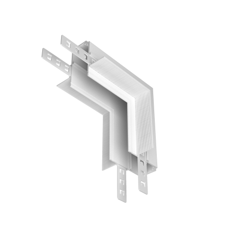 Produse - Componente sistem de șine încastrate Accesorii pentru șine Exility, Aluminiu Alb, Maytoni TRA034ICL-42.12W