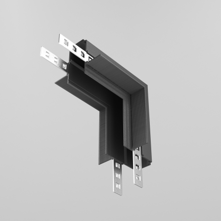 Componente sistem de șine încastrate Accesorii pentru șine Exility, Aluminiu Negru, Maytoni TRA034CL-42B [2]