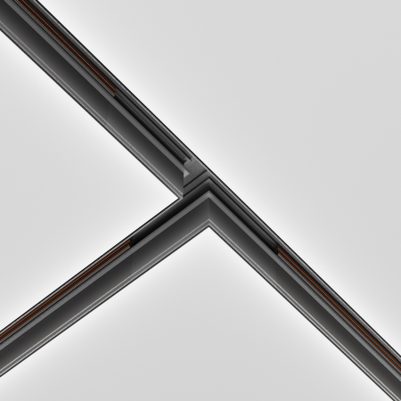 Componente sistem de șine încastrate Accesorii pentru șine Exility, Aluminiu Negru, Maytoni TRA034CT-42.12B [3]