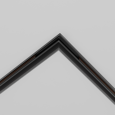 Componente sistem de șine încastrate Accesorii pentru șine Exility, Aluminiu Negru, Maytoni TRACL034-42B-R [2]