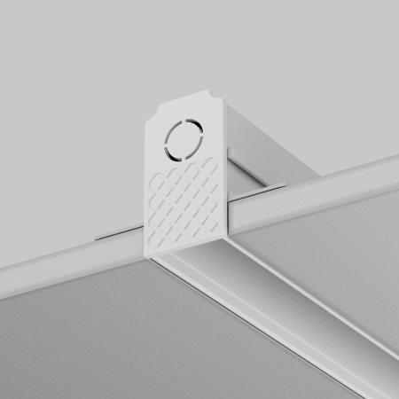 Componente sistem de șine încastrate Accesorii pentru șine Exility, Plastic Alb, Maytoni TRA034EC-42W [3]