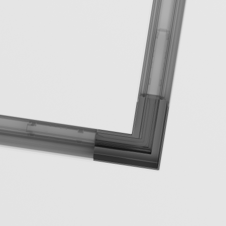 Componente sistem de șine încastrate Accesorii pentru șine S35, Aluminiu Negru, Maytoni TRA004CL-22B [1]