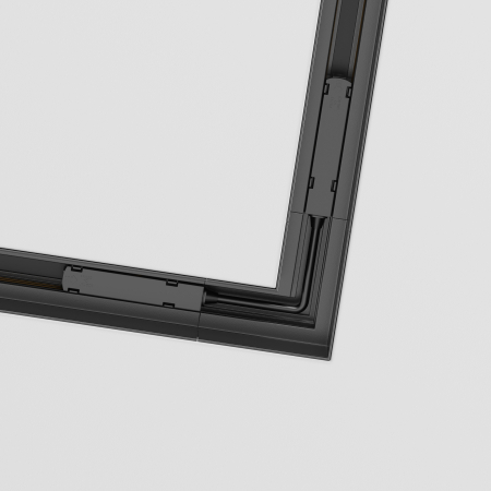Componente sistem de șine încastrate Accesorii pentru șine S35, Aluminiu Negru, Maytoni TRA004CL-22B [4]