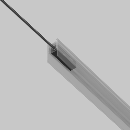 Componente sub tensiune pentru sisteme de iluminat Accesorii pentru șine Exility, Plastic Negru, Maytoni TRA034B-42B-1 [1]