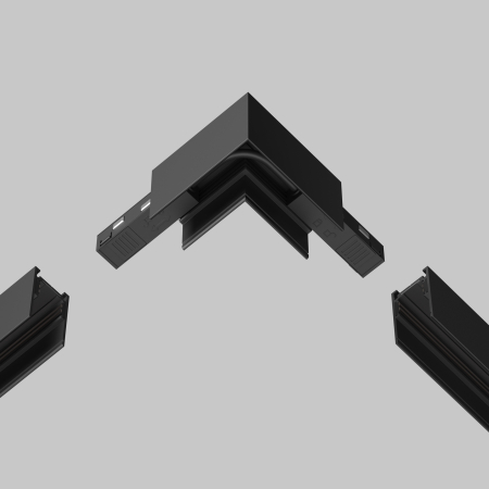 Componente sub tensiune pentru sisteme de iluminat Accesorii pentru șine Exility, Plastic Negru, Maytoni TRA034CPC-42B-15-1 [4]