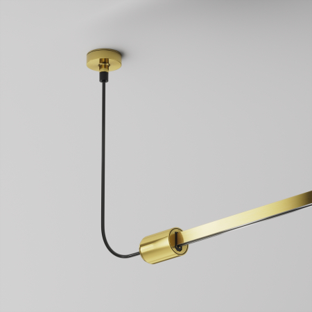 Componente sub tensiune pentru sisteme de iluminat Accesorii pentru șine Flarity, Aluminiu Alamă, Maytoni TRA154C-SB1-BS [1]