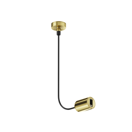 Produse - Componente sub tensiune pentru sisteme de iluminat Accesorii pentru șine Flarity, Aluminiu Alamă, Maytoni TRA154C-SB1-BS