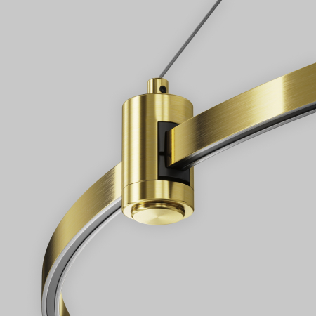 Componente sub tensiune pentru sisteme de iluminat Accesorii pentru șine Flarity, Aluminiu Alamă, Maytoni TRA154SW-BB-R-BS [2]