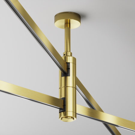 Componente sub tensiune pentru sisteme de iluminat Accesorii pentru șine Flarity, Aluminiu Alamă, Maytoni TRA156C-D1-BS [1]
