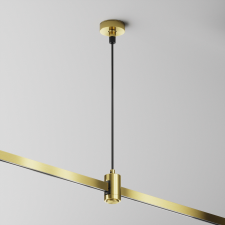 Componente sub tensiune pentru sisteme de iluminat Accesorii pentru șine Flarity, Aluminiu Alamă, Maytoni TRA157SW-B1-BS [1]