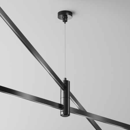 Componente sub tensiune pentru sisteme de iluminat Accesorii pentru șine Flarity Negru Aluminiu -W MAYTONI TRA157SW-D1-B [1]