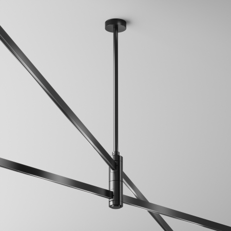 Componente sub tensiune pentru sisteme de iluminat Accesorii pentru șine Flarity Negru Aluminiu -W MAYTONI TRA158C-D1-B [1]