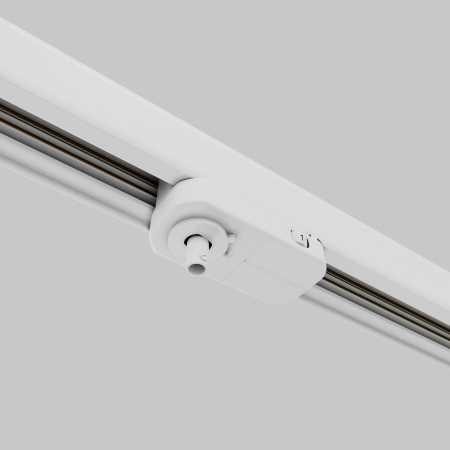 Componente sub tensiune pentru sisteme de iluminat Accesorii pentru șine Trinity Alb Plastic -W MAYTONI TRA005-3-A-W [3]