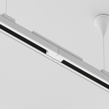 Componente sub tensiune pentru sisteme de iluminat Accesorii pentru șine Trinity, Plastic Alb, Maytoni TRA005CI-31W [3]