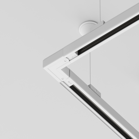 Componente sub tensiune pentru sisteme de iluminat Accesorii pentru șine Trinity, Plastic Alb, Maytoni TRA005CL-31W-L [3]
