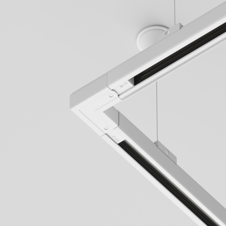 Componente sub tensiune pentru sisteme de iluminat Accesorii pentru șine Trinity, Plastic Alb, Maytoni TRA005CL-31W-R [3]