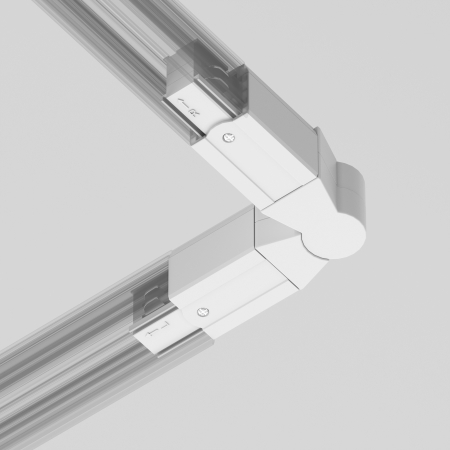 Componente sub tensiune pentru sisteme de iluminat Accesorii pentru șine Trinity, Plastic Alb, Maytoni TRA005CS-31W [1]