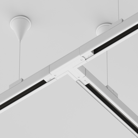 Componente sub tensiune pentru sisteme de iluminat Accesorii pentru șine Trinity, Plastic Alb, Maytoni TRA005CT-31W-R [3]