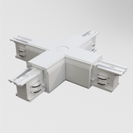 Componente sub tensiune pentru sisteme de iluminat Accesorii pentru șine Trinity, Plastic Alb, Maytoni TRA005CX-31W [2]