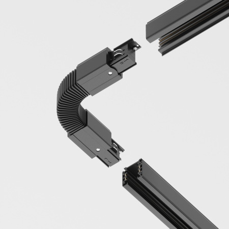 Componente sub tensiune pentru sisteme de iluminat Accesorii pentru șine Trinity, Plastic Negru, Maytoni TRA005CF-31B [4]