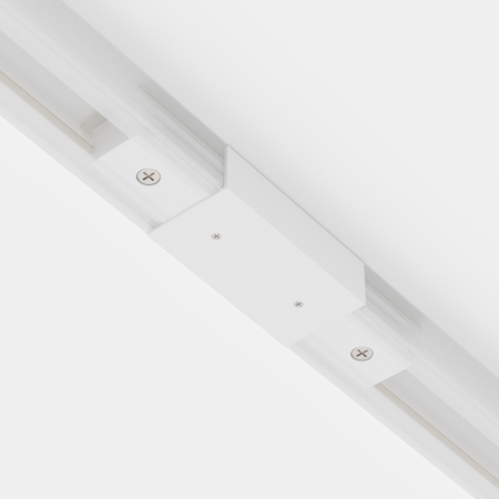 Componente sub tensiune pentru sisteme de iluminat Accesorii pentru șine Unity, Aluminiu Alb, Maytoni TRA001CB-11W [1]