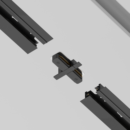 Componente sub tensiune pentru sisteme de iluminat Accesorii pentru șine Unity, Aluminiu Negru, Maytoni TRA002C-11B [4]