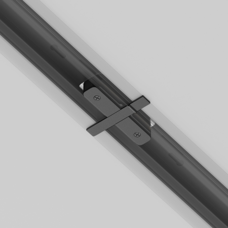 Componente sub tensiune pentru sisteme de iluminat Accesorii pentru șine Unity, Aluminiu Negru, Maytoni TRA002C-11B [1]