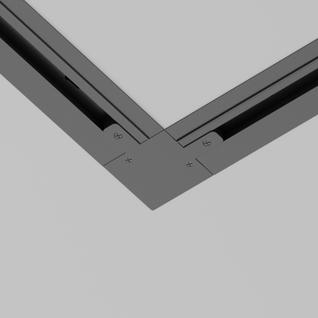 Componente sub tensiune pentru sisteme de iluminat Accesorii pentru șine Unity, Aluminiu Negru, Maytoni TRA002CL-11B [3]
