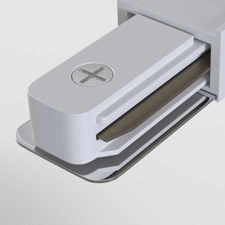 Componente sub tensiune pentru sisteme de iluminat Accesorii pentru șine Unity, Plastic Alb, Maytoni TRA001C-11W [2]