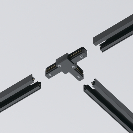 Componente sub tensiune pentru sisteme de iluminat Accesorii pentru șine Unity, Plastic Negru, Maytoni TRA001CT-11B [2]