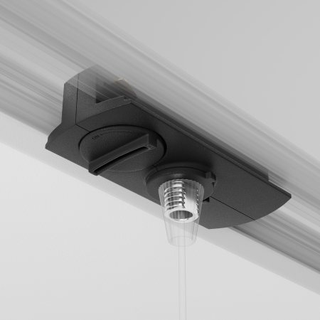 Componente sub tensiune pentru sisteme de iluminat Accesorii pentru șine Unity, Plastic Negru, Maytoni TRA011-1-A-B [1]