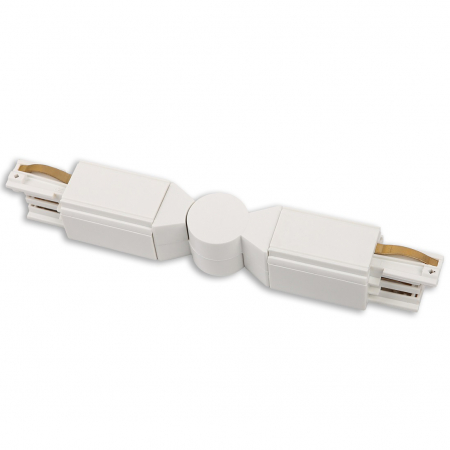 Conector colt ajustabil negru/alb pentru sina aplicata Track, MHT1-A-BK - Maxlight [1]
