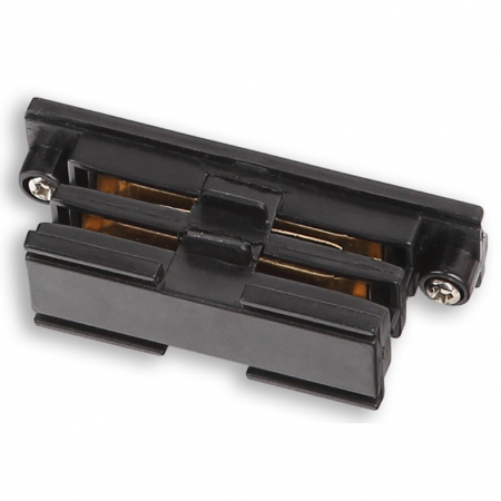Promotii - Conector drept mijloc negru/alb pentru sina aplicata Track, MHT1-I-BK - Maxlight