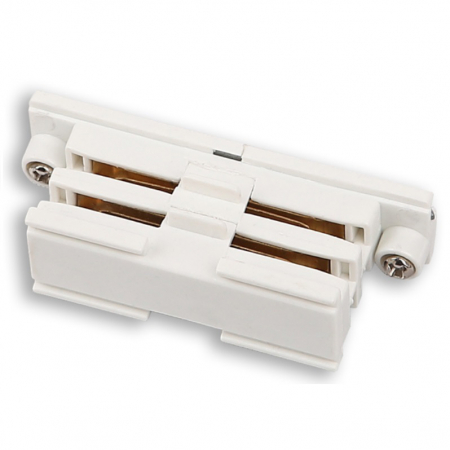 Conector drept mijloc negru/alb pentru sina aplicata Track, MHT1-I-WH - Maxlight [0]