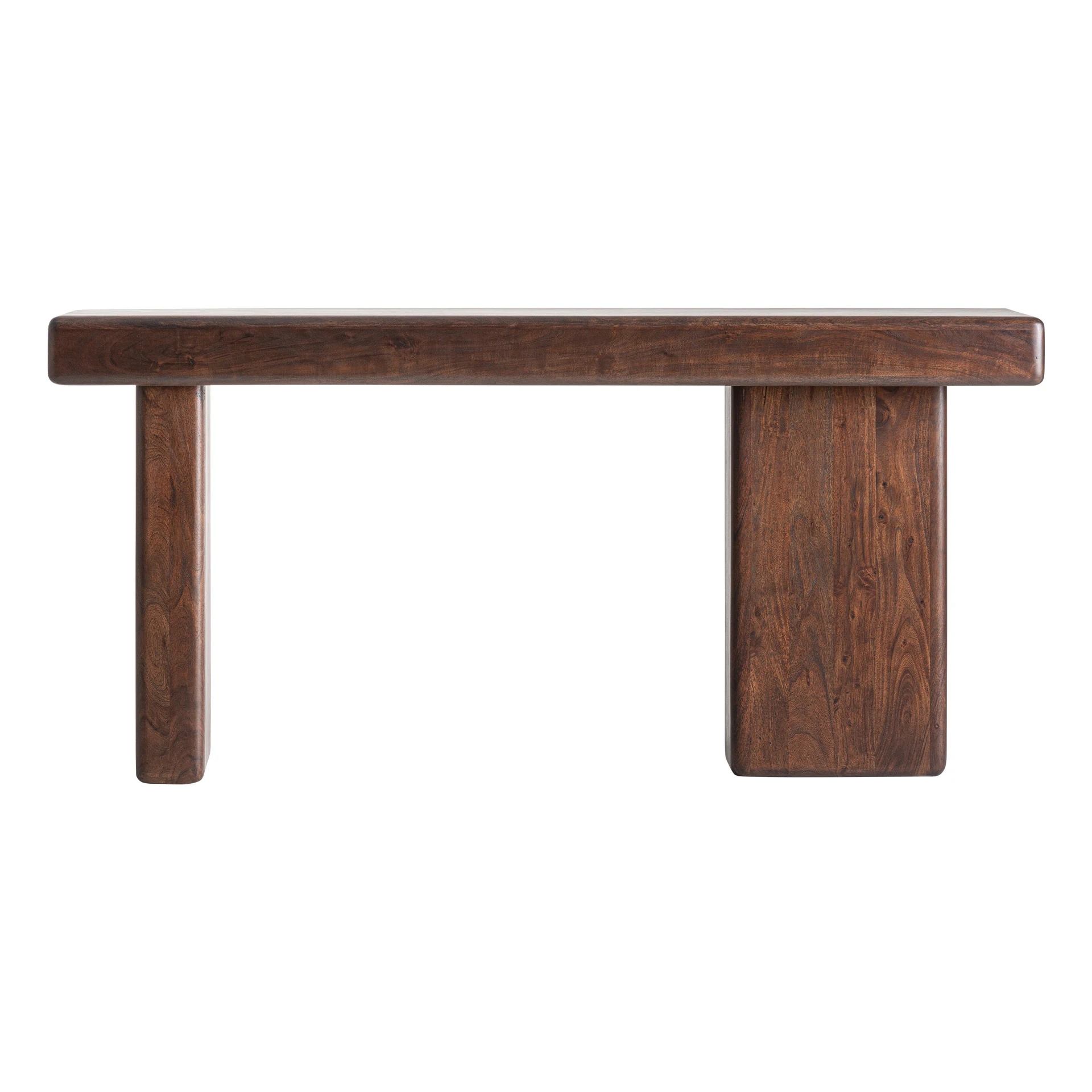 Produse - Consola din Lemn de Acacia, Maro, 180x40x85 cm, Stil Contemporan - VicalHome 37402