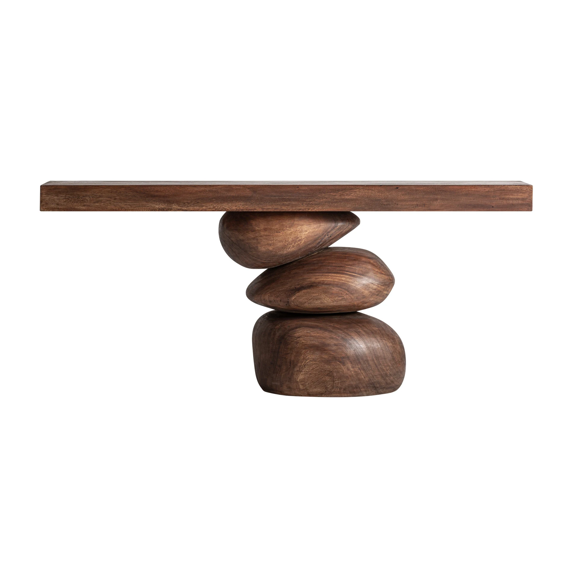 Produse - Consola din Lemn de Suar, Maro, 180x45x78 cm - VicalHome 37468