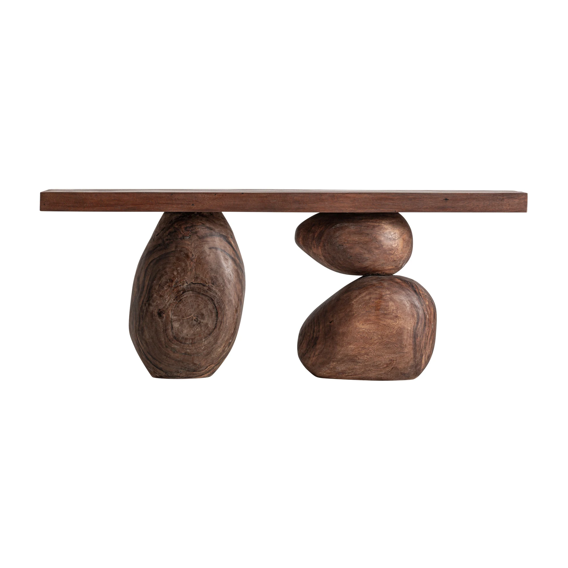Produse - Consola din Lemn de Suar, Maro, 200x45x80 cm - VicalHome 37467