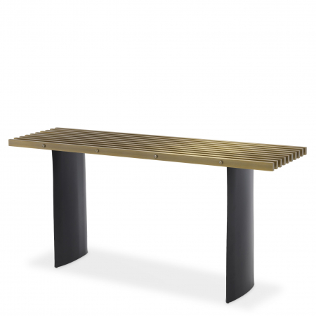 Console hol -   Masa de consolă Vauclair finisaj din alamă periată 114311 EICHHOLTZ