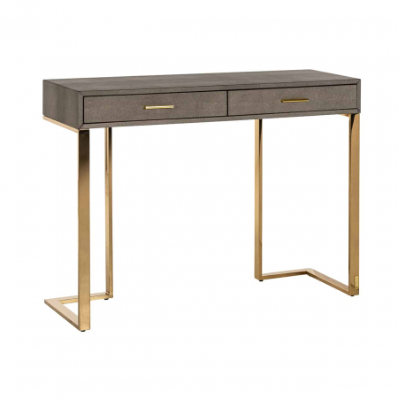 Produse - Consolă Marie-Lou 2 sertare (Gold), 7511 - Richmond Interiors