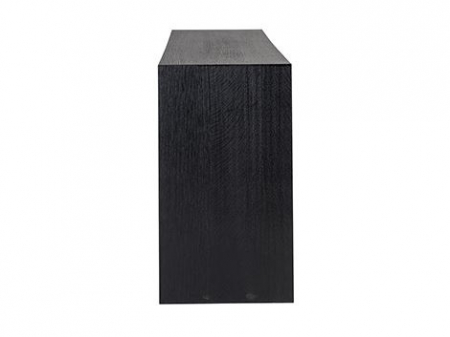 Consola neagra Kelda premium, 45x200 cm, din furnir stejar, 6504 BLACK - Richmond Interiors [2]