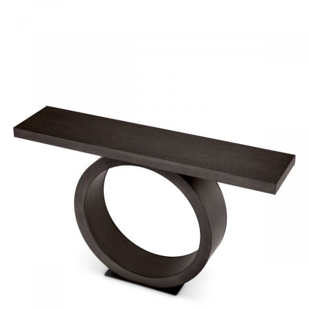   Consola Odis din furnir de steBorcan mocha cu finisaj bronz 117650 EICHHOLTZ [2]