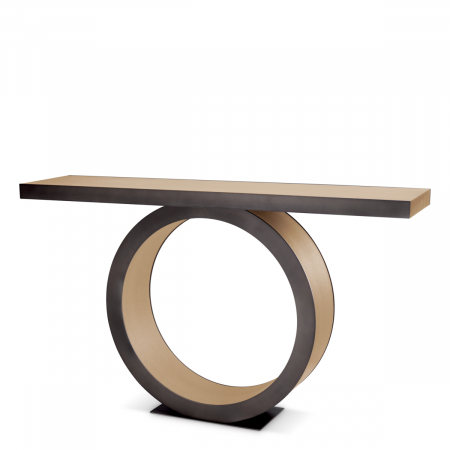 Console hol -   Consola Odis furnir de steBorcan natural finisaj bronz 117435 EICHHOLTZ