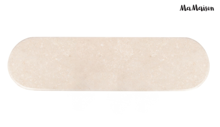 Consolă Ronda 130x35x76 cm, Lemn Mango și Marmură - MaMaison [3]