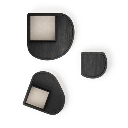 Container de Depozitare Cove 23x13x23 cm, In Negru Inspirat din Lemn Natural - Umbra [7]