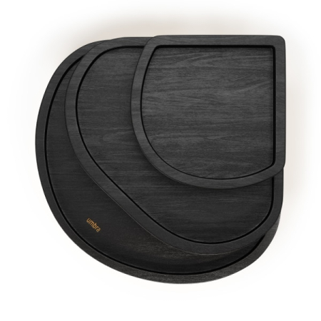 Container de Depozitare Cove 23x13x23 cm, In Negru Inspirat din Lemn Natural - Umbra [6]